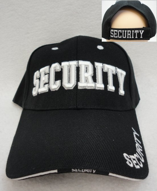 SECURITY HAT[Black Only]